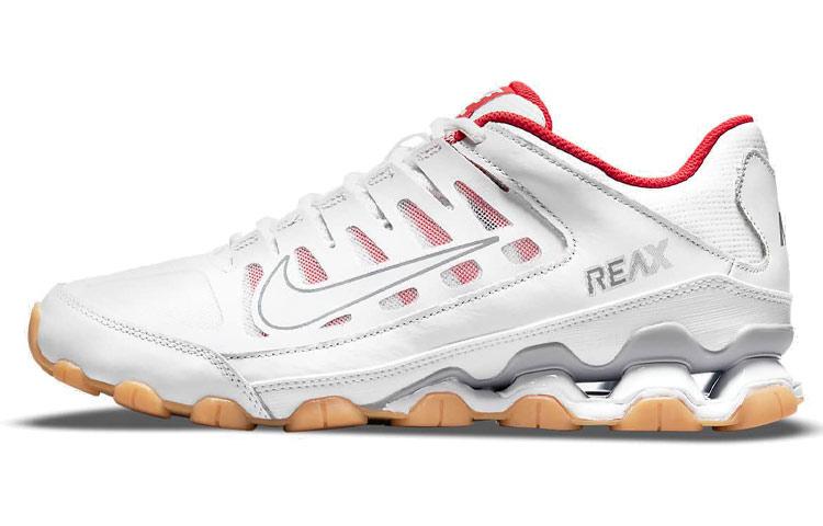 Nike Reax 8 Tr White Wolf Grey Chile Red 621716-103 45