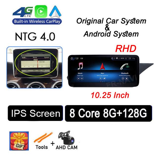 RHD 10.25" For Mercedes Benz E Class W212 2009 - 2015 Head Unit Android 14 Car Raido GPS Navigation Multimedia Player Video