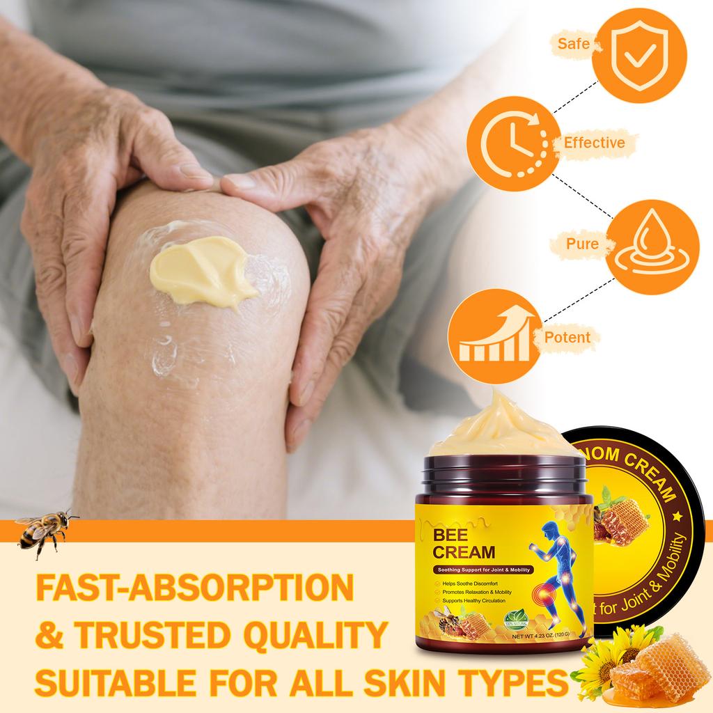 Bee Arthritis Analgesic Cream 120g, Relieves Pain In Lumbar Vertebrae, Hands And Feet Joint Care Cream