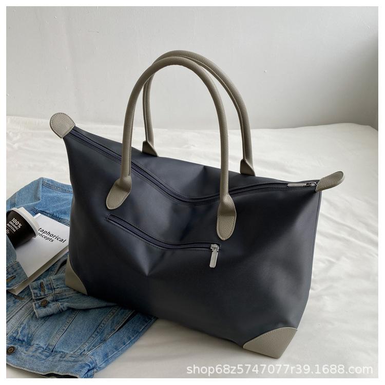 

Travel bag Women s large-capacity short-distance hand-held luggage bag Lightweight pregnant women s maternity storage bag Travel fitness bag серый