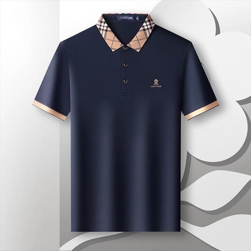 

Мужская футболка-поло с коротким рукавом из смесовой шелковой ткани MONTAGUT XL /52