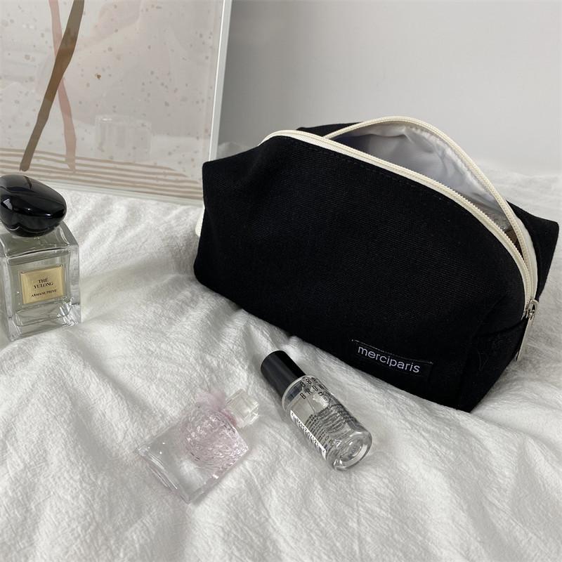 

Bag Portable Makeup Fashion Practical Vintage Print Classic Delicate Girl Style чорний