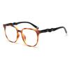 Finished Prescription Myopia Glasses Brand Designer Oversized Square Women'S Eyeglasses Anti Blue Light Diopter Glasses Minus -2