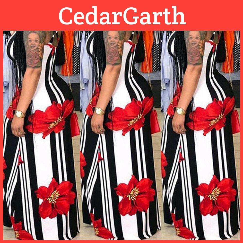 Stunning Plus Size Lady Floral Boho Party Bodycon Maxi Dress For Elegant Occasions