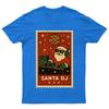 Santa DJ Christmas Retro TShirt Unisex Gift Seasonal Funny Xmas Claus Unisexs