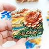 Abu Dhabi Fridge Stickers Middle East Travel Souvenirs The United Arab Emirates Fridge Magnets Home Decoration Wedding Gifts