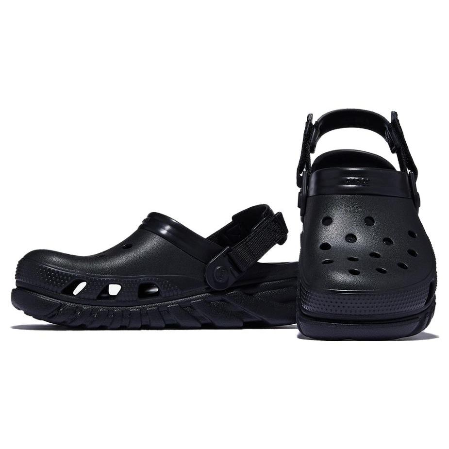 Crocs Unisex Duet Max II Clog 'All Black' 208776-001