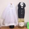 Ceremonial Dress Wedding Wine Bottle Cover Exquisite Wine Bottle Bag  Bedroom Living Room