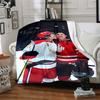 Hockey Celebration Moment Blanket Soft Throw Blanket For Home Bedroom Bed Sofa Travel Office Solid Christmas Blanket