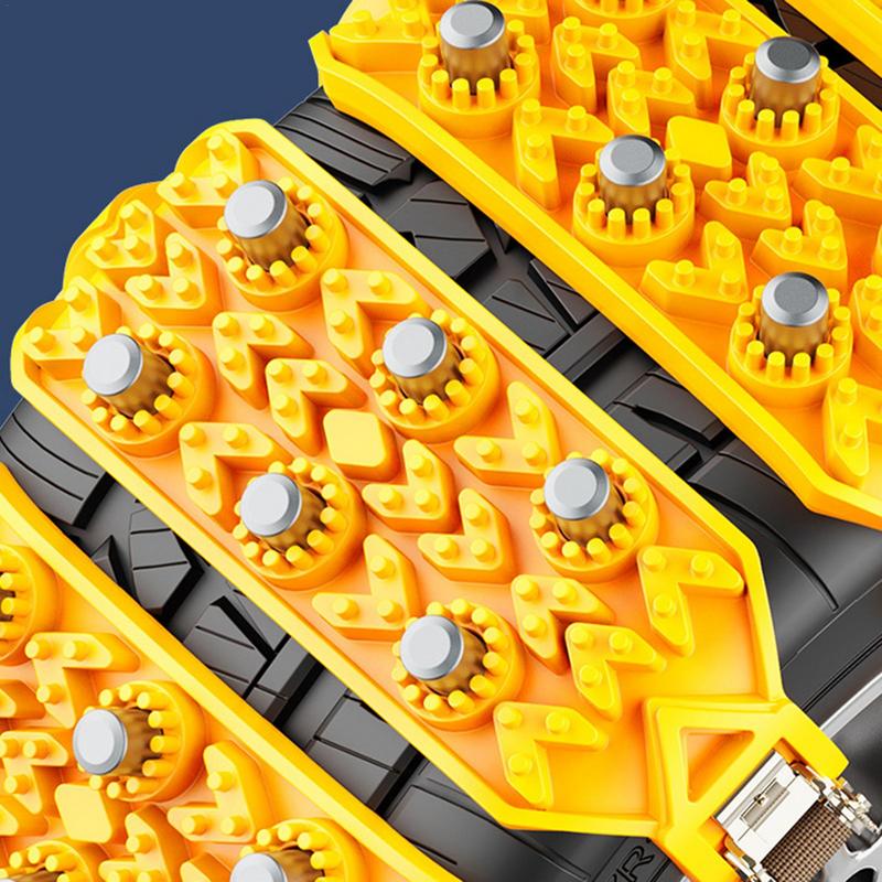 8PCS Truck Car Anti-skid Chain SUV General Purpose Snow Mud Tires Universal Winter Non-slip Thickened Widened Wheel Snow Chains