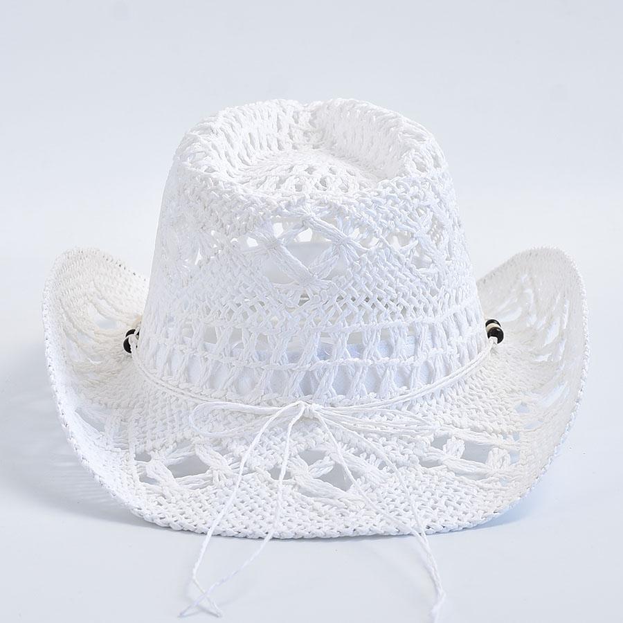 Cappelli di Paglia Panama Naturali da Donna Estate Intrecciati Cappelli da Sole da Spiaggia Sombrero