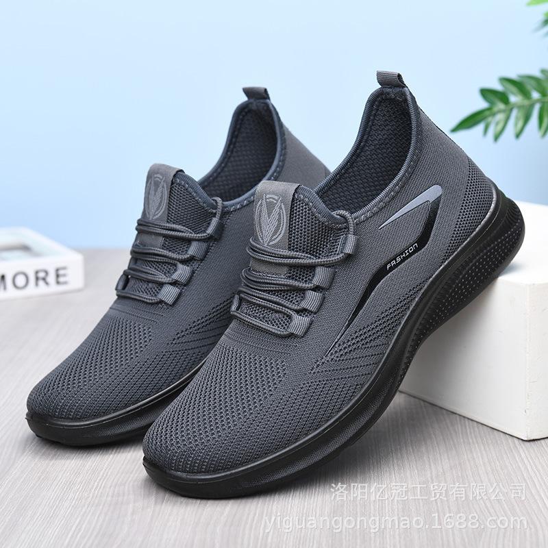 Fashion man shoes casual sneaker Breathable Mesh sneaker Non-slip men's summer sneakers cheap shoes
