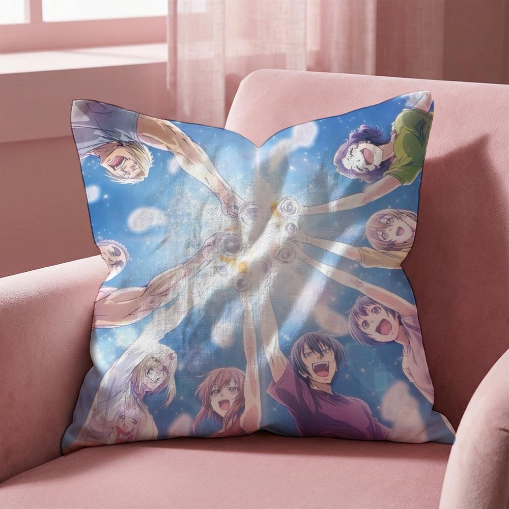 

G-GrandBlueS SeasonS 2 Cushion Cover Multi-Scene Pillow Cover for Home & Car - Reversible, Soft & Durable for Daily Use 30cmx30cm
