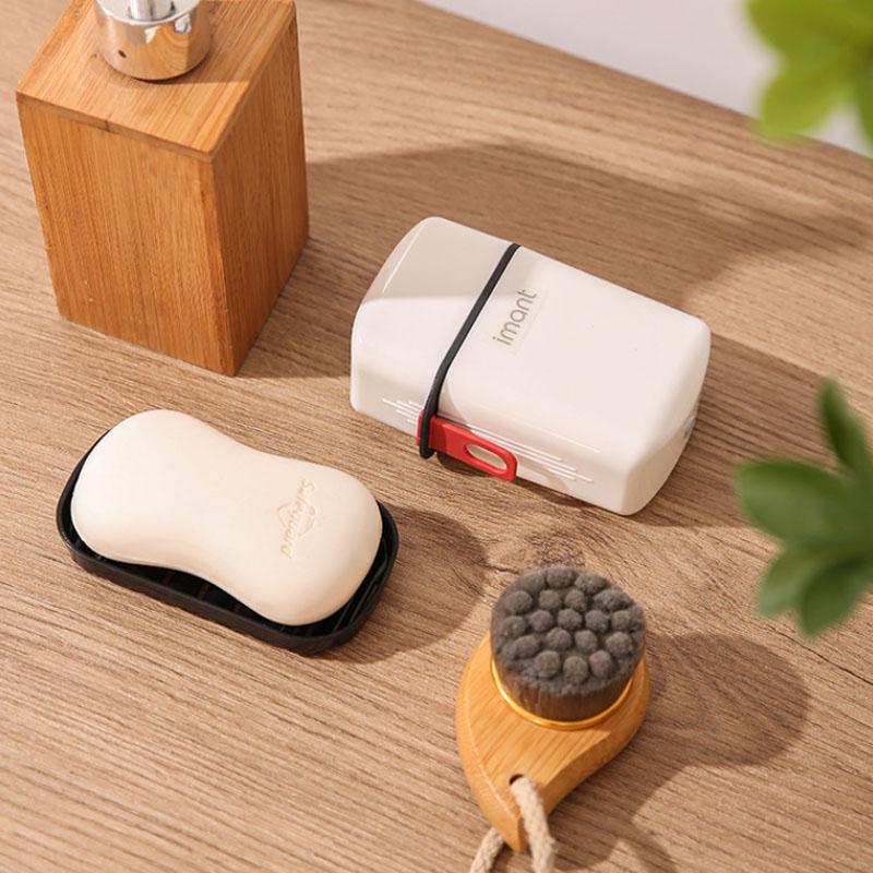 Portable Soap Rack New Waterproof with Cover Soap Container Travel Case Plastic Soap Storage Box Bathroom