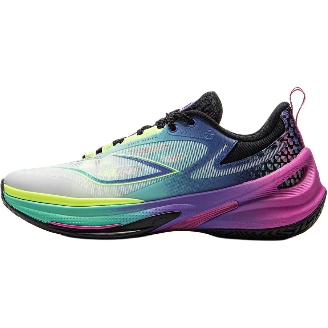 

Детские баскетбольные кроссовки Li Ning Удобные Мягкие Нескользящие Износостойкие Низкие Мужские Кроссовки Бело-Синие YKBV022-7 38⅓