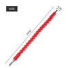 Flexible Shaft Bits 1Celsius4  Hex Shank Extention Screwdriver Bit Holder Connect Link (red)