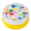 Kawada Perler Beads Beginner Set with Crystal Case, 80-54317