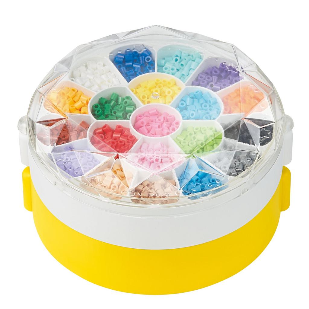 Kawada Perler Beads Beginner Set with Crystal Case, 80-54317