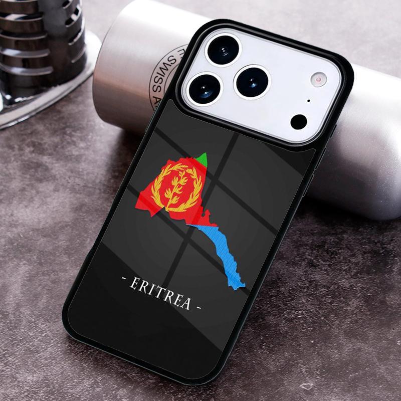 Eritrea Flag Phone Case For iPhone 17 16 15 14 13 12 11 Pro Max Plus 17Air Soft Silicone Cover