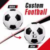 Personalized Soccer Ball with Engraved Text - Size 3/4/5 for Kids and Adults
