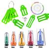 A25F-1Set For Sewing And Quilting Fabric Bias Tape Maker Set With 40 Multi-Color Quilting Pins