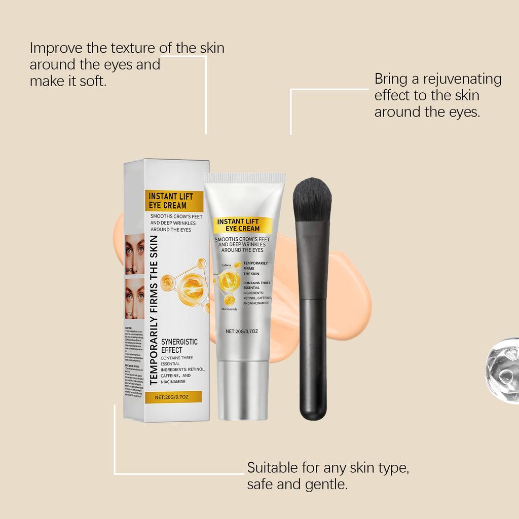 Eye Cream Hydrating and lightweight texture, gentle daily moisturizing, delicate and soft skin around the eyes
