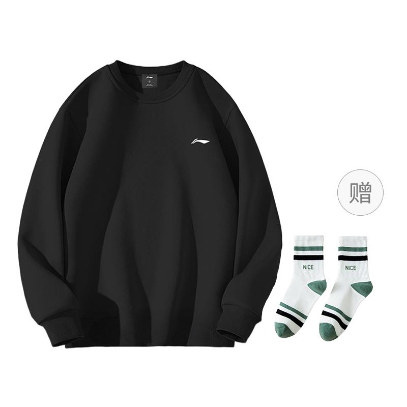 Li Ning T Shirts Men's Crew Neck Moderate Straight Fit YTLV061-16