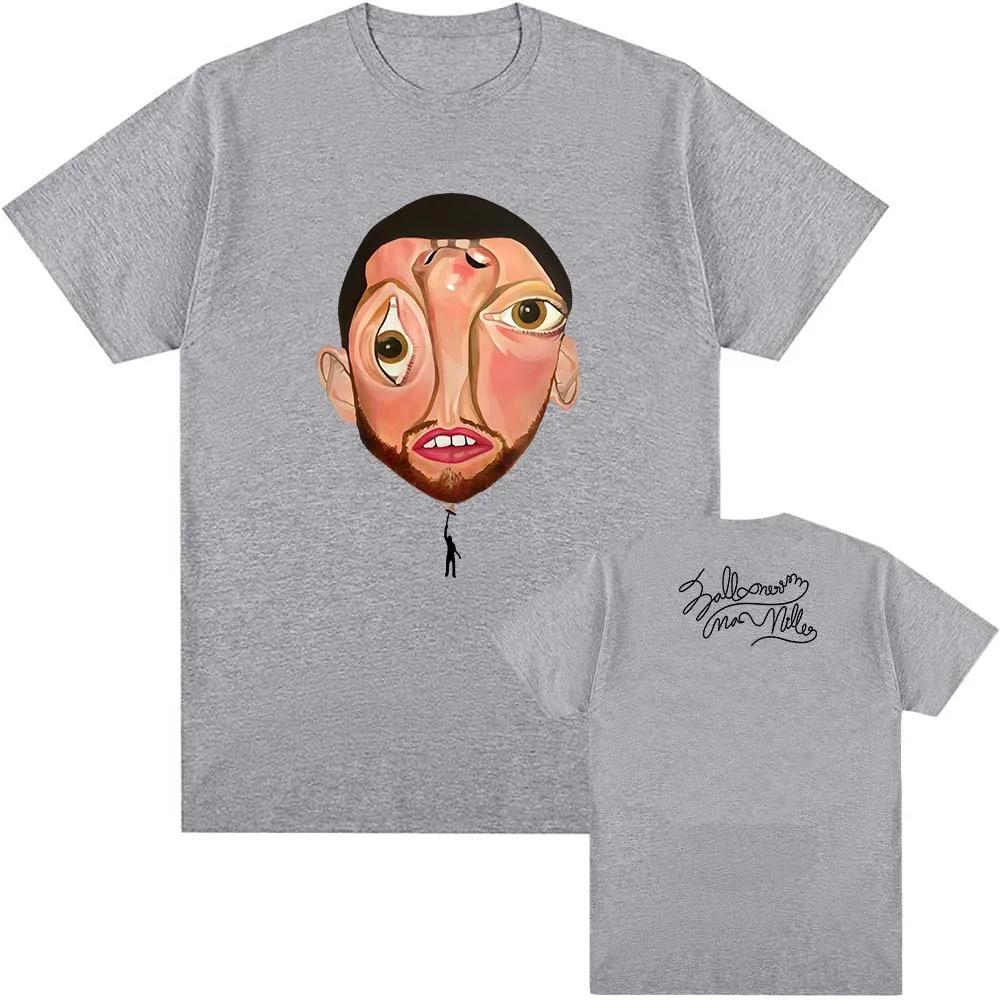 

ZX TEE Tees Men Women Clothes Macc Miller Balloonerism Album 2025 T-shirt Short Sleeve Round Neck Tee-shirt Camisas Unisex Streetwear 4XL