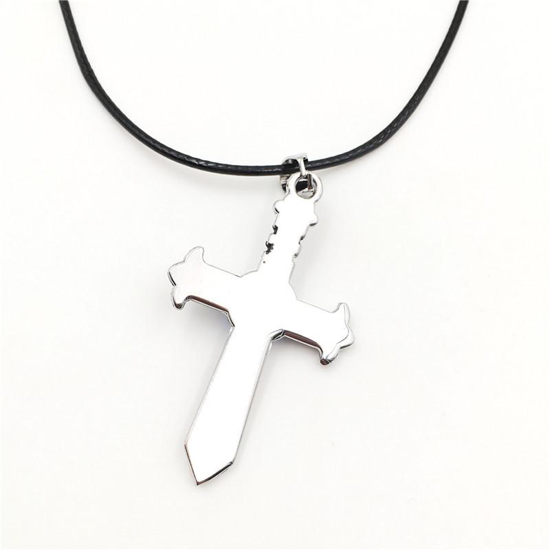 Fairy Tail Cross Anime Necklace - Unique Anime-Themed Pendant