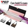 PGM Men's Portable Mini Golf Bag, Holds 5 Clubs, Simple Gun-Style Small Ball Tube