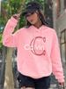Spring Autumn Hoodies for Women Sport Jogging Top Clothing Pullover Y2K Streetwear Top Aesthetic Fashion Youth Designer Hoodie