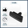 81260-A5000 Trunk Tailgate Handle Release Switch Rear Door Hatch Liftgate Latch Button Switch for Hyundai Elantra GT 2013-2017 Black Stylish Design