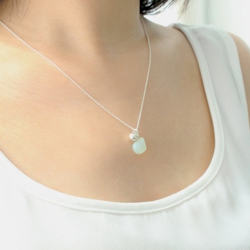 

evenesel shell & bell necklace 50cm
