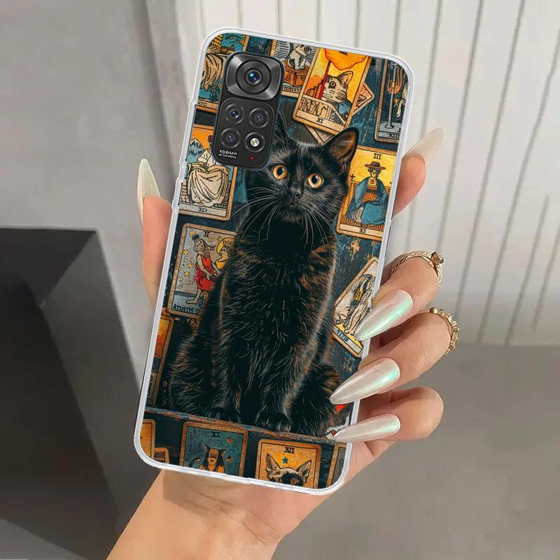 Witch Tarot Card Phone Case for Xiaomi Redmi Note 15 14 14S 13 12S 12 Pro 11S 11 Plus 11T 11E 10S Soft Funda Print Shell Redmi N
