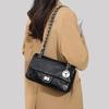 Bag Leather Women'S Bag Crossbody Bag Light Luxury Premium Sense Niche Rhombus Chain Bag Luggage