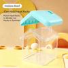 Anti-Spill Hamster Sand Bath Transparent Golden Bear Bathroom Hamster Toilet  Pet Habitat