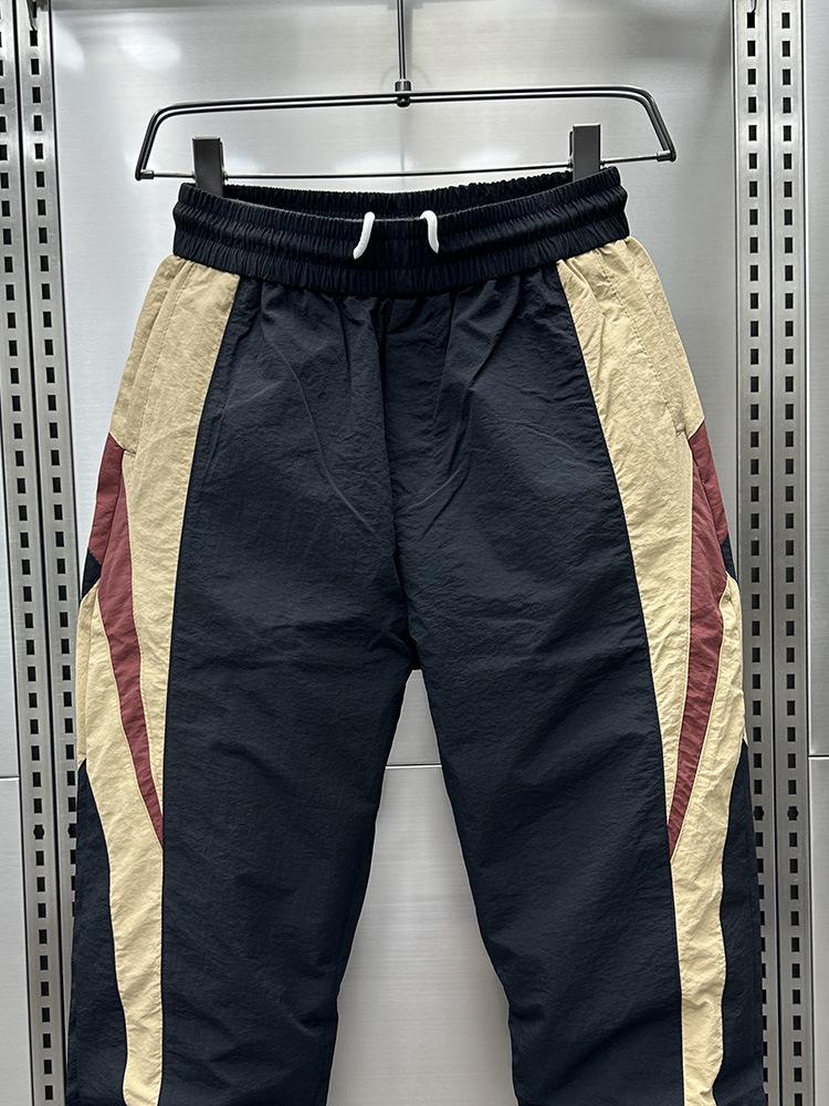 Herren Schnelltrocknende Slim Fit Haremshose: Farbblock, Elastischer Bund, Lässiger Sommerstil