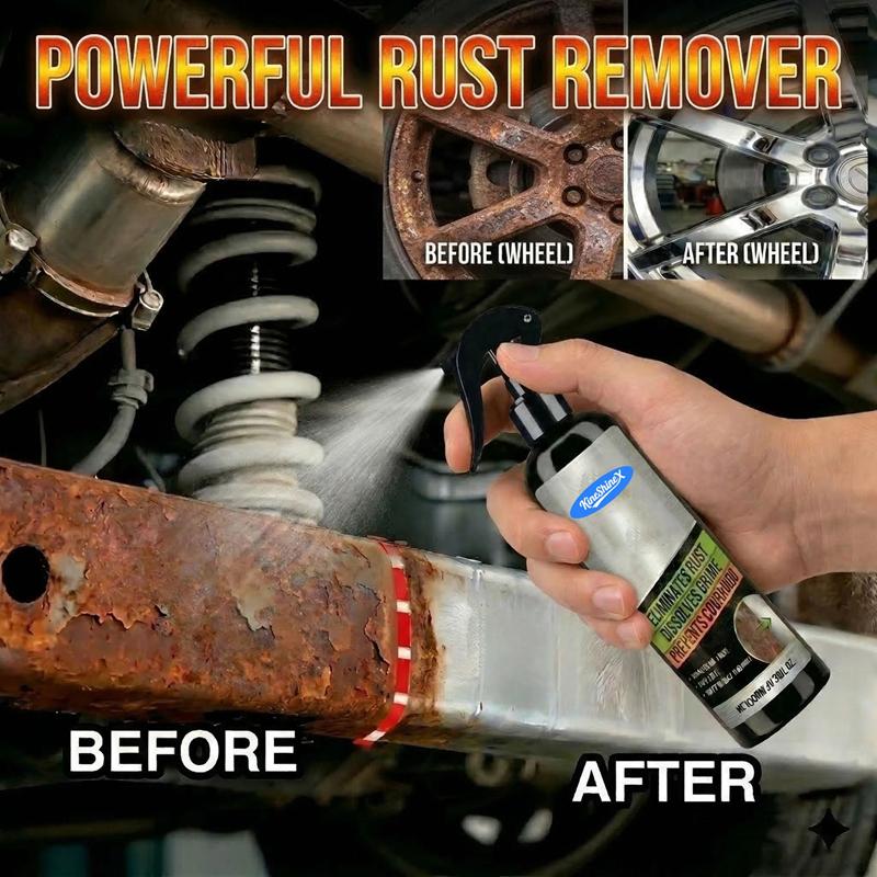 Multifunctional Car Rust Spray - Quick Wheel/Hub/Metal Surface Care Spray That Instantly Removes Rust Dirt From The Surface