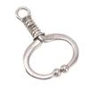 Cattle Nose Ring Stainless Steel Cattle Ring Spherical Cattle Ring Clamp Traction for Home Farm Livestock Supplies