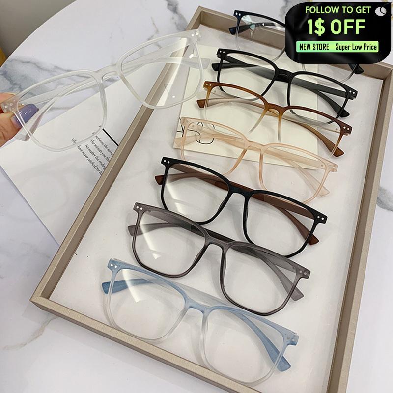 

FashionFashion Retro Photochromic Glasses Anti Blue Lights Women Men Vintage Square Frame Color Change Sunglasses Eyewear