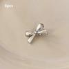 6 Pieces Of Women'S  Golden Bow Mini Hairpins, Sweet And Cool Girl Bangs Hairpins And Hair Accessories