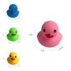 Colorful Small Yellow Duck Squeeze Toy For Swimming Play In Duckling Theme Pool