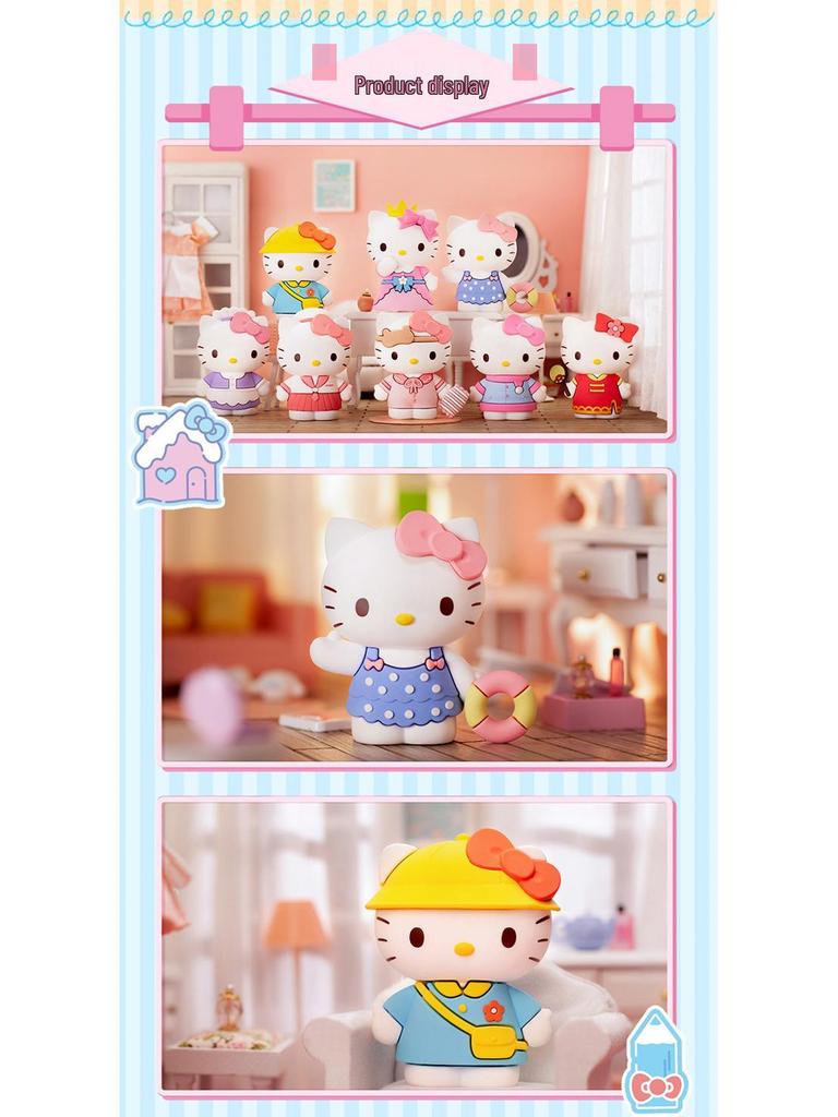 Hello Kitty Dress-up Diary: Kitty Cat Celebrity Figurine