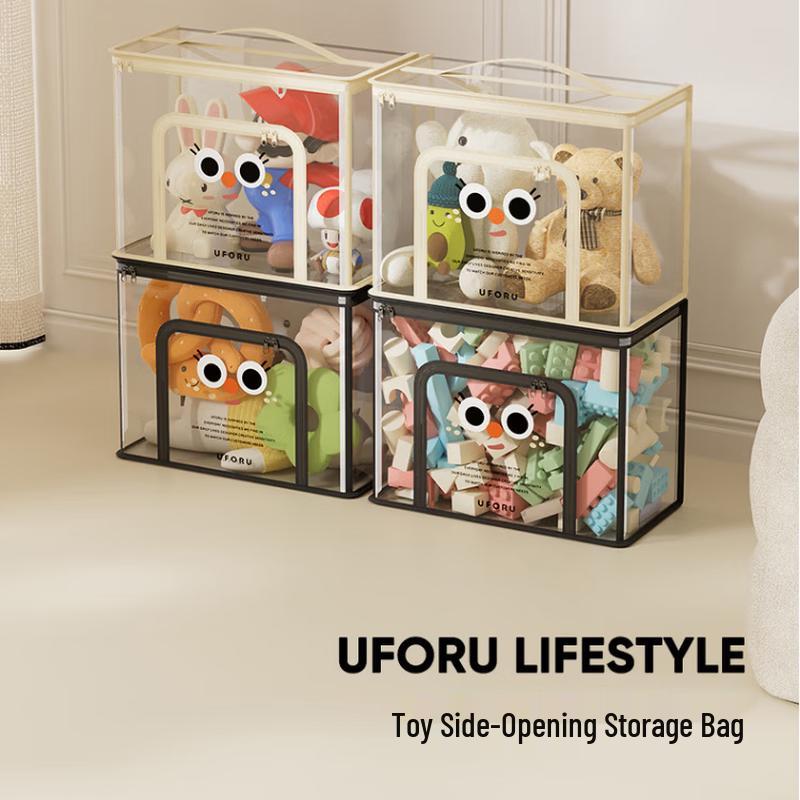 Side Opening Transparent Storage Bag