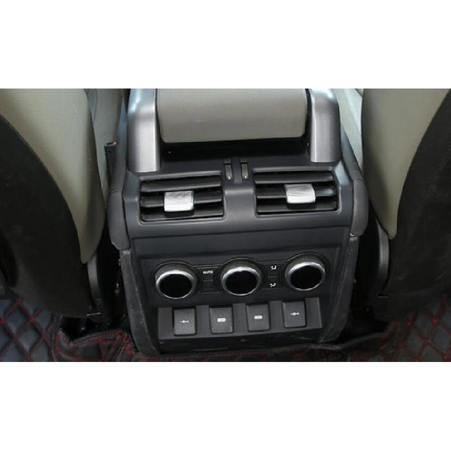 Fit For Defender 110 90 - ABS Silver Rear AC Outlet Adjusting Rod Trim