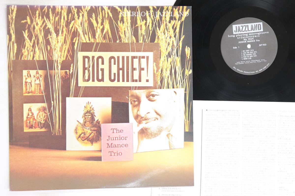 

LP Record JUNIOR MANCE - Big Chief! VIJJ30051 RIVERSIDE 1994 Japan Jazz Used