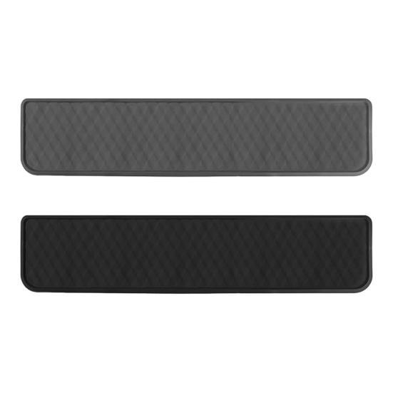 Silicone Refrigerator Spill Mat & Drip Catcher Tray Anti-Slip Waterproof Floor Protector for Fridge Washing Machine Wine Cabinet & Dryer