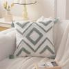 Moroccan Sofa Throw Embroidered Throw Pillowcase Cojines Boho Cotton Linen Decor Cushion Cover Headboard Pillowcases 45x45cm