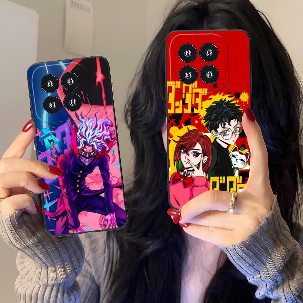Anime Dandadan Mobile Phone Case for Xiaomi 15 14 13 12 Mi 11 T Ultra Lite Pro S X 5G Colour Printing Pretty Luxury Cellphones