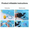 Baby Swimming Pool Inflatable Secure Design Kids Splash Pad Air Pump Included